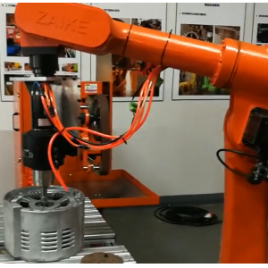 ZK-PRG02-002机车零部件打磨机器人工作站